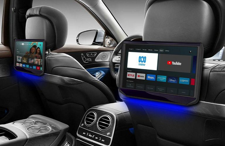 OMNI product model screens turned on (European car shown)